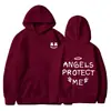 Amazon Cross-Border Outono e Inverno Masculino e Feminino Mesmo Estilo Moletom com Capuz Estampado Carta Casual Solto Top Jaqueta Novo Estilo