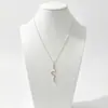 Corrente Oceânica Pérola Europeia e Americana Venda Quente Cruzada Corrente de Clavícula Feminina Pingente Estrela do Mar Concha Colar Multicamadas Empilhável Atacado