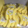 Juguete de plátano de simulación para apretar Juguete de descompresión de rebote lento Goma suave TPR Juguete comestible Herramienta para liberar la tensión en la mano Regalo para estudiantes