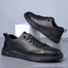 Venta al por mayor de zapatos casuales de moda para hombre, nuevos zapatos casuales de moda, zapatos de cuero genuino para jóvenes, zapatos coreanos para hombre, zapatillas deportivas para hombre.