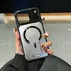 Capa de Celular com Suporte Magnético Pindun Adequada para Apple 18 Pro Max, Toque Premium, Proteção para Lente para 13/11/17/18