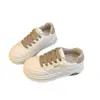 Zapatos Deportivos Casuales de Moda con Suela Gruesa para Mujer 2026 Nuevos Versátiles Blancos de Punta Redonda Cómodos Zapatos para Mujer que Aumentan la Altura