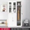 Gabinete Desmontable de Acero Almacenamiento para Dormitorio de Estudiantes y Personal Gabinete Metálico con Cerradura para Baño Apartamento Gabinete de Almacenamiento para Ropa