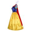 Capa sexy para damas europeas y americanas, disfraz de Blancanieves, traje de uniforme de juego de rol de reina de Halloween
