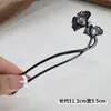 Horquilla China en Forma de U Súper de Hada, Nueva Horquilla Doble de Perlas en Forma de U Estilo Chino, Accesorio para el Cabello Hanfu Estilo Antiguo, Horquilla Simple y de Alta Gama para Mujeres