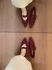 Primer encuentro: Colección de Otoño de Nicho - Zapatos Mary Jane Retro para Mujer con Punta Baja y una Sola Correa, Perfectos para el Trayecto al Trabajo