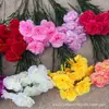 Simulación de clavel individual Regalo Día de la Madre flor artificial tela de seda accesorios flores falsas mayoreo y menudeo