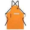 Delantal con Logo Impreso para Cocina, Tienda de Té con Leche, Restaurante, Salón de Uñas, Ropa de Trabajo de Peluquería, Uniformes de Camarero y Camarera para Hombres y Mujeres