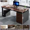 Escritorio de Oficina para Personal con Cajón y Cerradura Escritorio Financiero Escritorio Especial para el Hogar Escritorio de Trabajo