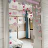 Cortina para Porta de Quarto Meow Meow Amor de Menina Cortina Divisória Decoração de Varanda Acessórios de Cortina de Quarto de Dormir Decoração Suspensa para Jardim de Infância