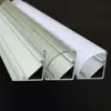 Luz Lineal LED Triangular de Ángulo Recto para Techo, Ranura para Techo, Ranura de Línea de Esquina de Techo, Sin Ranura para Gabinete, Forma de V a 45 Grados, Ranura de Aluminio a 90 Grados