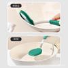 Cepillo multiusos de silicona para lavar platos de cocina no daña la sartén pelo suave cepillo de silicona para lavar sartenes con mango cepillo para sartenes de limpieza del hogar