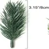 Decoración de rama de pino escarchado blanco DIY directa de fábrica material de decoración anillo de Navidad material para corona de Navidad DIY hecha a mano