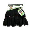 Comércio exterior transfronteiriço europeu, americano e africano perucas de fibra sintética de uma poderosa fábrica-fonte, cabelo para crochet, lagarta grande, seda de baixa temperatura, mais vendido
