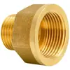 Conector de Cobre de 1/4 de Pulgada a 3/8 de Pulgada, Adaptador Directo con Rosca Interna/Externa de 1/2 Pulgada, Codo Reductor de 3/4 de Pulgada, Conector de Tubería Reductor de 1.0 pulgada 2 pulgadas