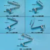Clipe de rolamento de esferas de posicionamento, clipe sólido de 3-6mm, chapa de aço de mola de posicionamento interna, clipe interno retrátil em forma de V
