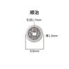 Pulsera de plata esterlina S925 sólida envejecida con cuentas de dinero de cinco emperadores para bricolaje, pulsera tejida a mano, monedas antiguas, adornos de plata