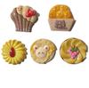 Tarjeta Grande Simulación Comida Juego Qiqu Galletas DIY Hecho a Mano Crema Gel Pinza para el Cabello Carcasa para Teléfono Móvil Vaso de Agua Accesorios Decorativos de Resina