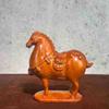 Talla de Madera de Ébano Casa de Pueblo Tangma Animal del Zodíaco Decoración para el Hogar Apertura de Oficina Artesanía de Madera Maciza Regalos