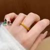 Novo Estilo Mágico Infantil Na Zha Anel Qiankun Conjunto de Pulseira Novo Chinês Retrô Pulseira Aberta Mesmo Estilo da Loja de Ouro