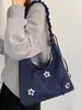 Coleção nova de 2026: bolsa tote chique e fresca com um laço, perfeita para o trabalho, o trajeto e a escola; bolsa de ombro estilosa e única