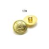 Fabricante Redondo Plástico Suéter Fivela Plástico Dourado Bronze Retro Estilo Britânico Botão Botão Decorativo