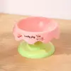 Tigela Original para Pet com Pernas Altas para Proteger o Pescoço, Tigela Única de Aço Inoxidável para Ração e Água, Tigela Antiderrapante e Anti-Derramamento para Gato, Tigela para Cachorro