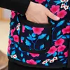 Colete quente acolchoado de veludo outono e inverno feminino para meia-idade e idosos, colete de algodão para mães, colete feminino para idosos