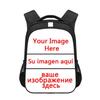 Mochilas escolares de nailon personalizadas para niños, mochilas para estudiantes, mochilas de gran capacidad, venta al por mayor y dropshipping con impresión personalizada