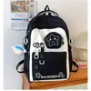 Bolso Nuevo Estilo Coreano de Aspecto Elegante y Lindo para Niña, Mochila Casual y Ligera para Estudiante de Secundaria, Mochila de Gran Capacidad para Clase