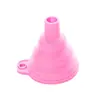 Embudo Mini Telescópico Plegable Creativo Suministros de Cocina Embudo de Silicona Dispensador de Líquidos para el Hogar Embudo para Aceite Embudo para Olla de Aceite