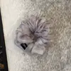 Scrunchie Jumbo Plissado de Renda Coreano Grande Bolha Elegante Elástico de Cabelo Corda de Cabelo para a Parte de Trás da Cabeça Novos Acessórios de Cabelo