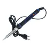 Ferro de Solda Elétrico Azul 60W com Aquecimento Interno, Temperatura Constante, Temperatura Ajustável, Display Digital, Ferro de Solda Elétrico de Alta Potência 80W/120W/150W