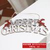 Limão verde coreano DIY decorações pendentes de madeira Gummy Carta Marca Árvore de Natal Placa Pingente Decorativo Cross-Border