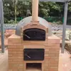 Forno de Pão B&B, Forno Preto, Forno Branco, Conjunto Completo de Fornos de Tijolo, Conjunto Completo de Materiais Refratários, Argila, Pequeno Forno de Queima de Tijolos Refratários