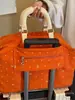 Nueva bolsa de viaje corta de lunares, bolsa de mano de viaje de moda con lazo para llevar al hombro, bolsa cruzada de maternidad para yoga