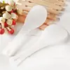 Cuchara para arroz para ollas arroceras, antiadherente, cuchara de plástico para arroz para el hogar, cuchara para servir, resistente al calor, cuchara para arroz de grado restaurante