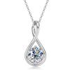 [Collar de Plata de Ley S925] Regalo para Novia en Cumpleaños o Día de San Valentín, Cadena para Clavícula de los Doce Signos del Zodiaco, Venta al por Mayor Transfronteriza