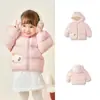 Roupas Infantis Balabala Jaqueta de Penas Infantil Bebê 2025 Novas Roupas de Inverno Meninos e Meninas Casaco Quente Espessado