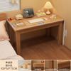 Escritorio de madera maciza, escritorio para computadora de escritorio, escritorio simple, escritorio para estudiantes, escritorio para apartamento pequeño, mesa de estudio