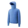 Producto nuevo personalizado al por mayor transfronterizo: chaqueta de piel inteligente anti-calor para enfriamiento, ropa para exteriores con protección solar, con capucha y ventilador