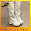 Botas Martin de suela blanda, realzadoras de altura, para mujer de baja estatura, estilo elegante 2026, botas de diseño de nicho con temperamento para mujer