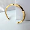 Nova pulseira feminina de aço titânio ouro rosa com diamantes completos, pulseira de casal que não desbota, joia de mão de aço inoxidável por atacado