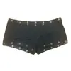 2026 Moda Verão Subcultura Shorts Femininos Slim Fit Elegantes Estilo Europeu e Americano em Preto, Feitos de Poliéster e Elastano, Leves