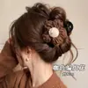 Pinzas para el Cabello de Otoño e Invierno para Mujeres con Poco Volumen de Cabello 2025 Nuevas Pinzas de Tiburón Elegantes para la Parte Posterior de la Cabeza Pasadores Pasadores
