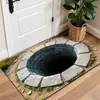 Tapetes Visibles Transfronterizos para Puertas de Entrada, Tapetes Resistentes a Manchas, Baño de Lodo Diatomeas Antideslizante, Absorbentes de Agua, Tapetes de Fácil Cuidado
