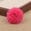 Ventas Directas de Fábrica en stock Bola de Chifón de 6 cm Flor Hecha a Mano Flor de Tela Semi-terminada flor para manualidades joyería accesorios de ropa flor para tocado
