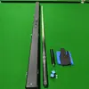 Palo de billar piscina de plata lejana cabeza pequeña club mesa de snooker palo bola 8 negra ocho-bola palo estilo chino todo en uno