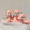Esmalte à Base de Água Tips&Toes, Sem Cozimento, Secagem Rápida, Removível por Rasgamento, Cor Pura, Transparente Gelo Esmalte para Salão de Unhas Venda por Atacado