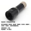 Broca para ladrillo vitrificado de cerámica soldada, escariador de diamante para azulejos de pared, taladro en seco, abridor de agujeros para piedra, rosca M14
